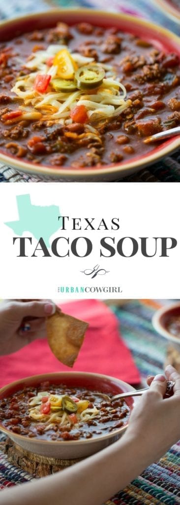 Texas Taco Soup