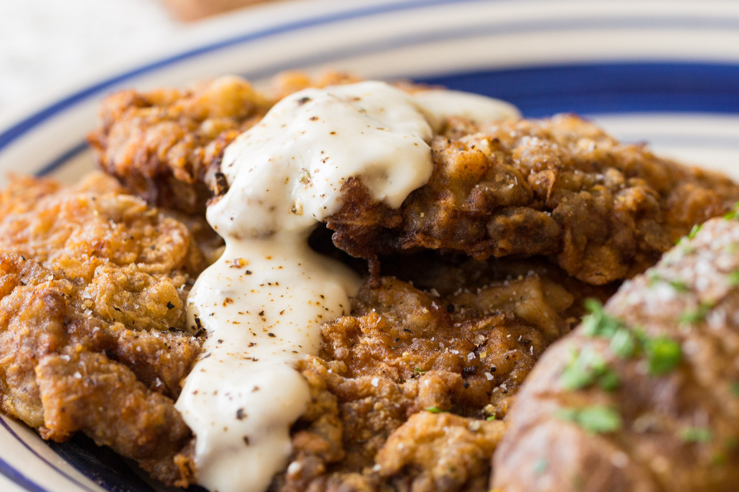 Chicken-Fried Steak with Gravy Recipe