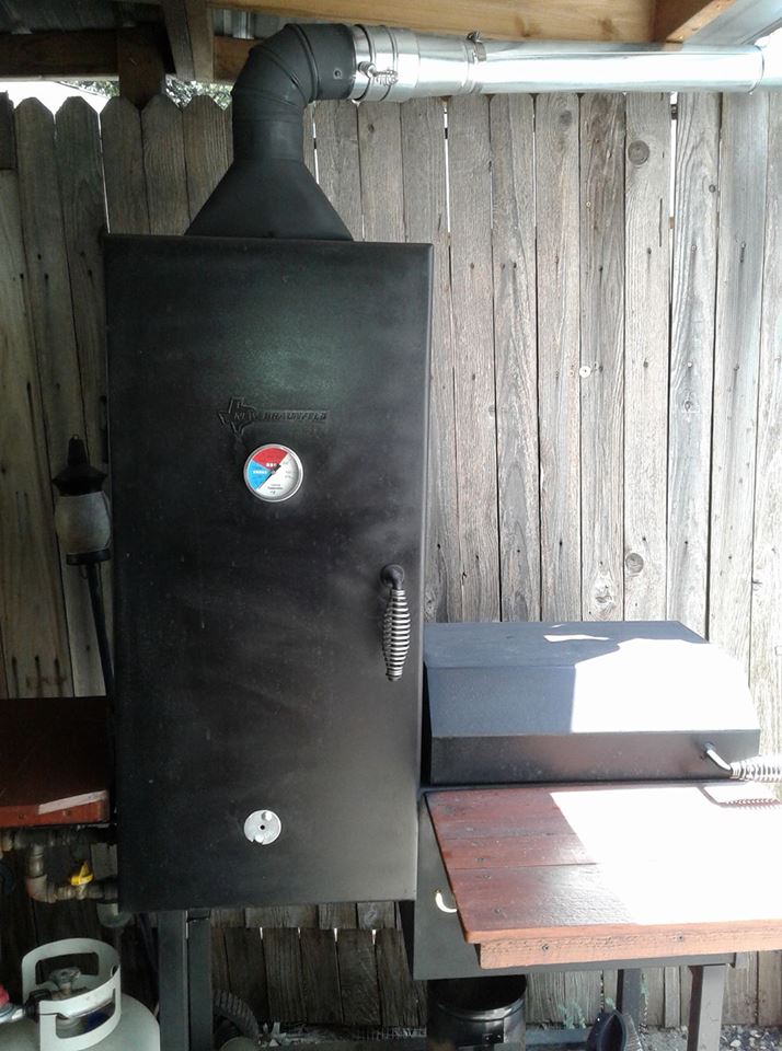 Tall Barbecue Smoker