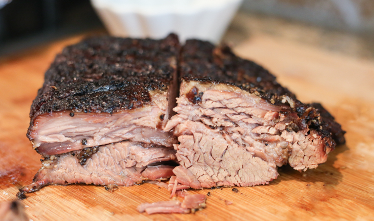 Franklin's brisket shop