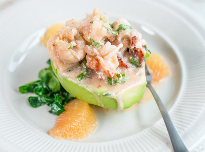 Lobster Stuffed Avocado