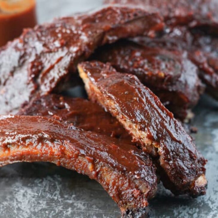 Brandy Ribs Cherry Vanilla Bourbon Barbecue Ribs | Urban Cowgirl