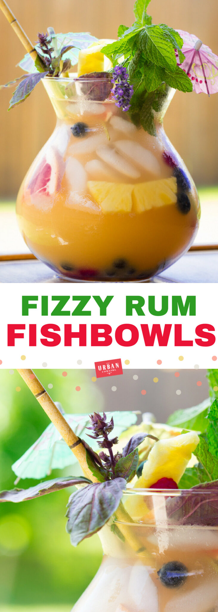 Fizzy Fishbowl Cocktail Recipe