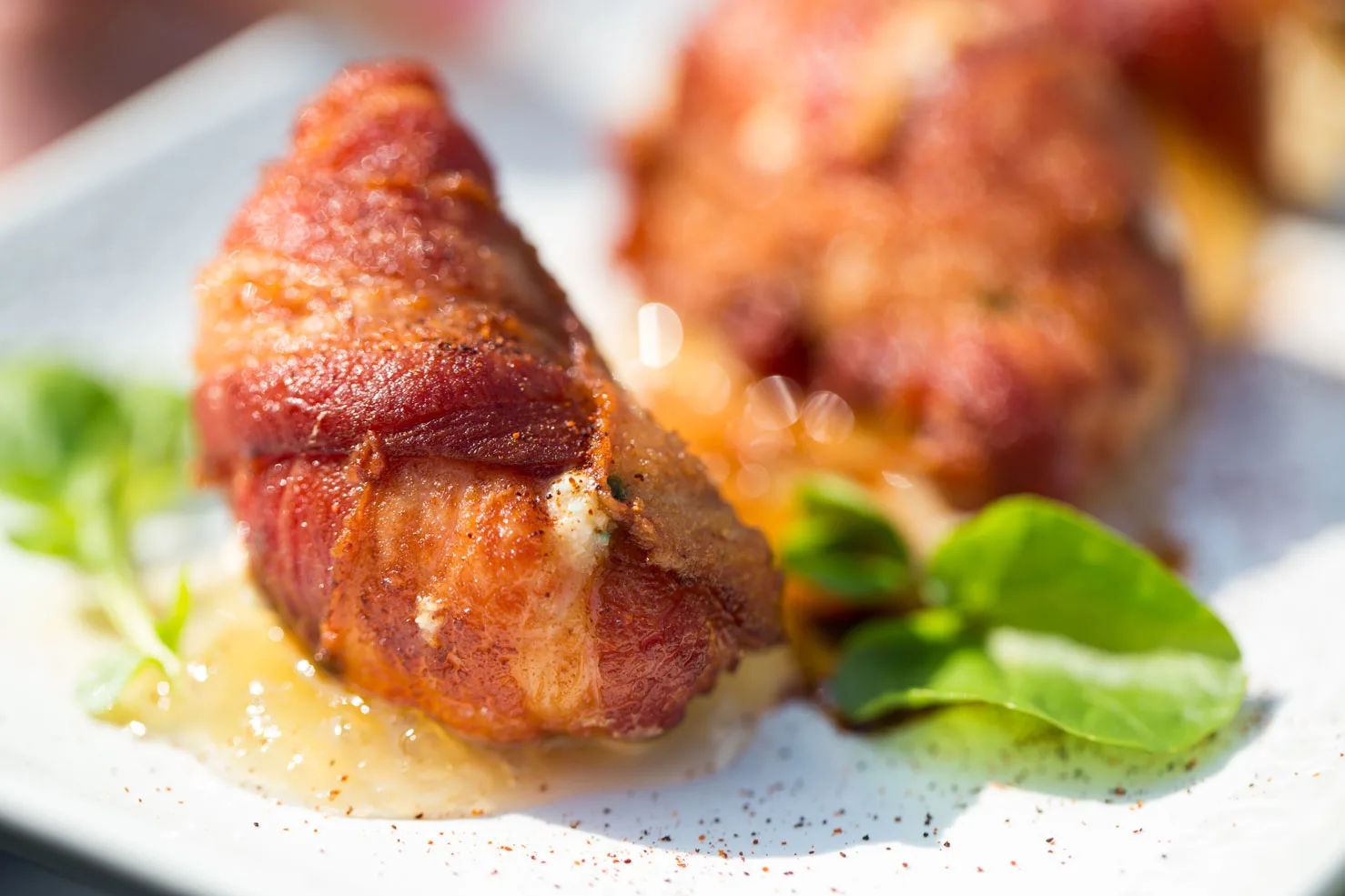 Fourth of July Recipes - bacon wrapped shrimp 