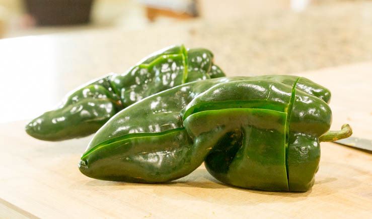 Poblanos for stuffing - The T-cut 