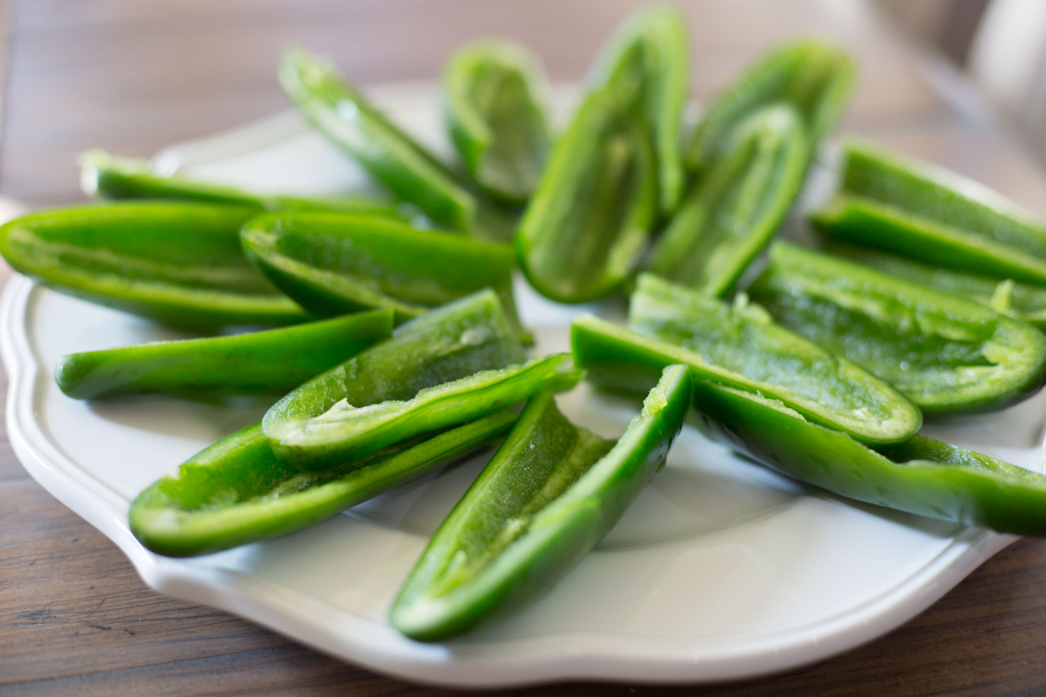 Jalapeno Halves for Shark Eggs Recipe 