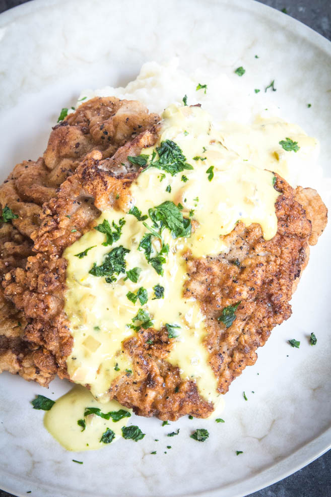 Veal-scaloppine-with-jalapeno-mustard-cream