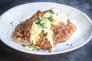 Veal-scaloppine-with-jalapeno-mustard-cream