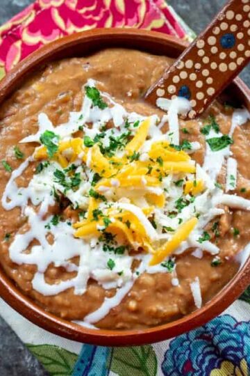 Refried Beans Recipe