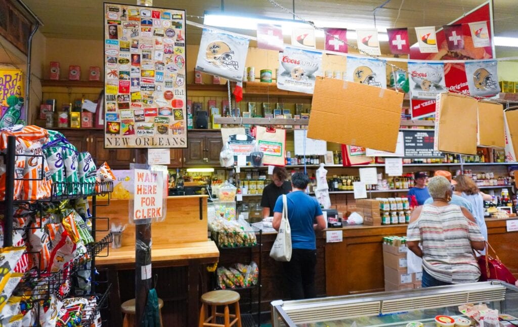 Central Grocery - Check Out Area in New Orleans 