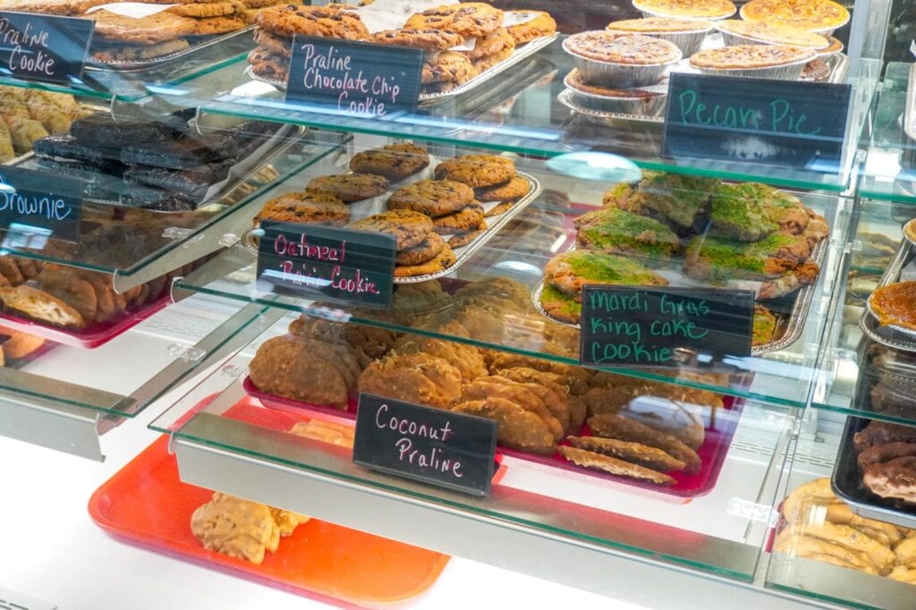 Pastries at Loretta's Pralines in the French Quarter