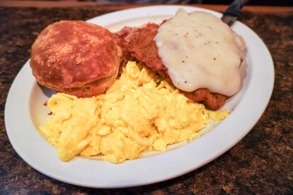 Chicken Fried Steak from Daisy Duke's Cafe in New Orleans