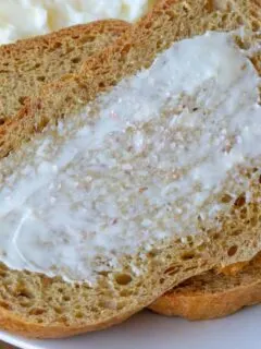 Buttered Low Carb Bread Recipe