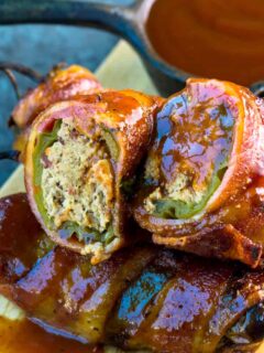 Texas Twinkies with Barbecue Sauce -a barbecue appetizer