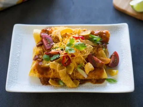 Frito Pie Enchiladas Recipe