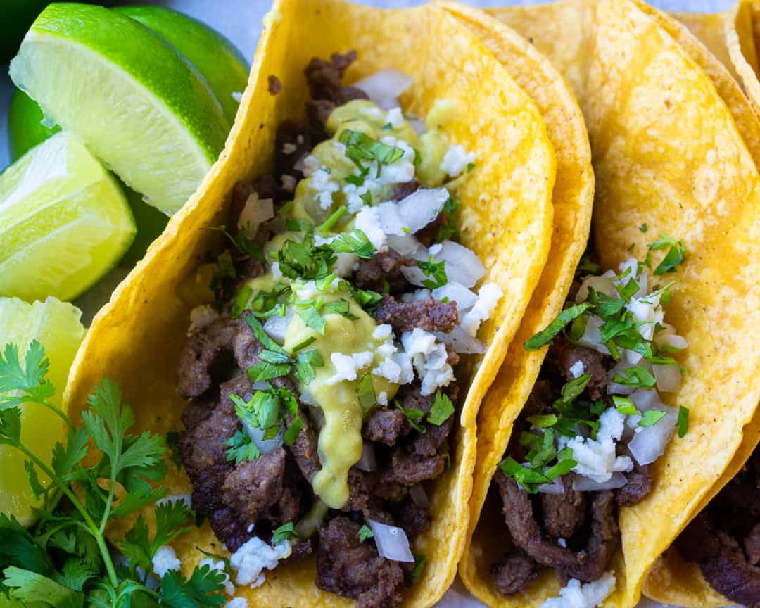 How To Chop Asada Taco Meat 