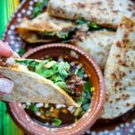 QUesabirria tacos and dipping sauce recipe