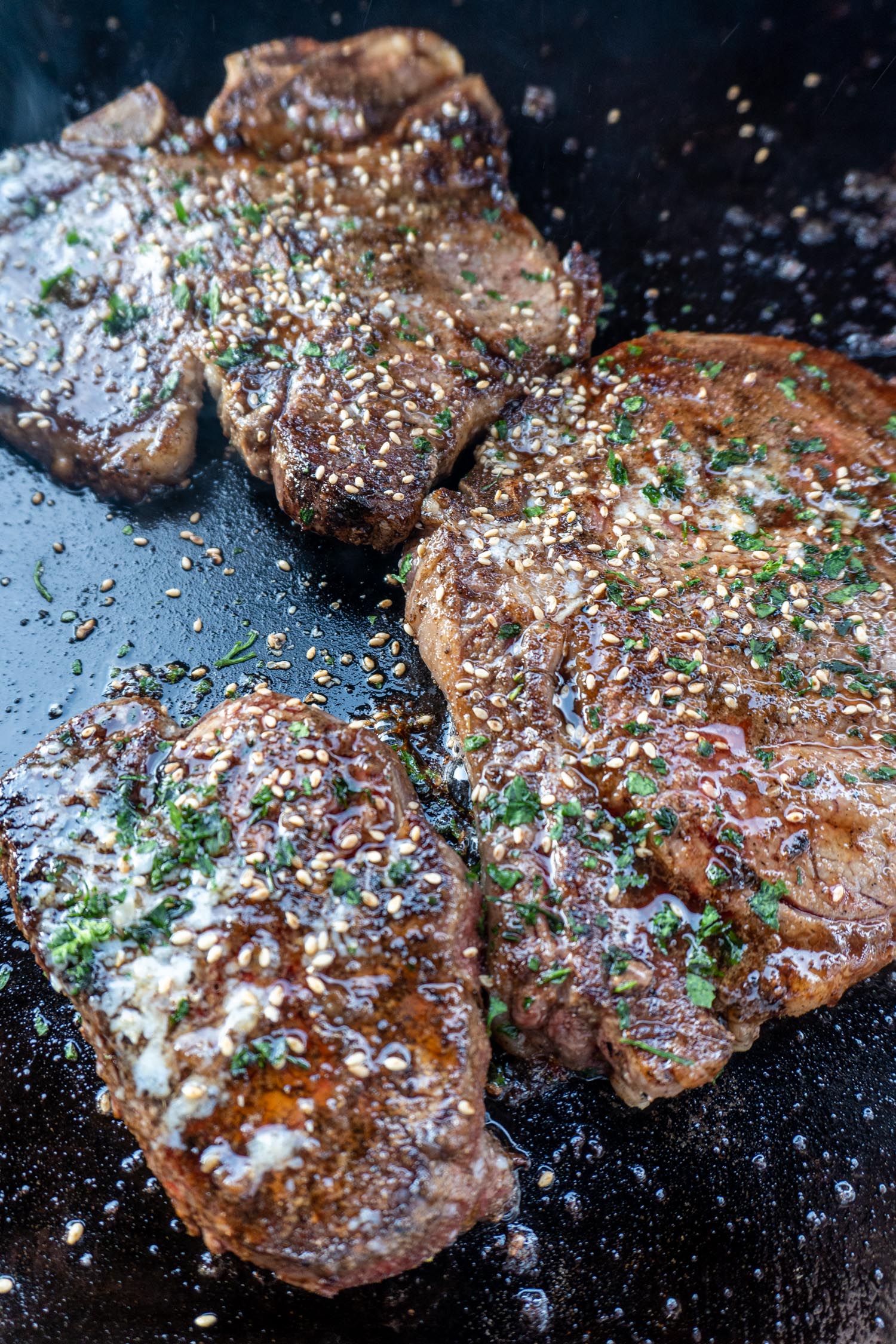 Blackstone griddle steak best sale