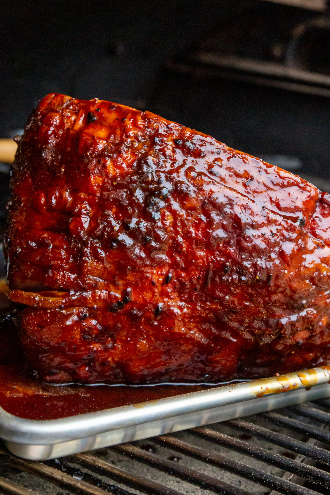 Smoked Ham Recipe With Heavenly Glaze Urban Cowgirl Smoked Ham Recipe With Heavenly Glaze 6 1365x2048