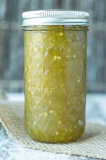 green tomato jam