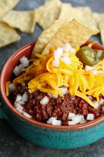 bison red chili