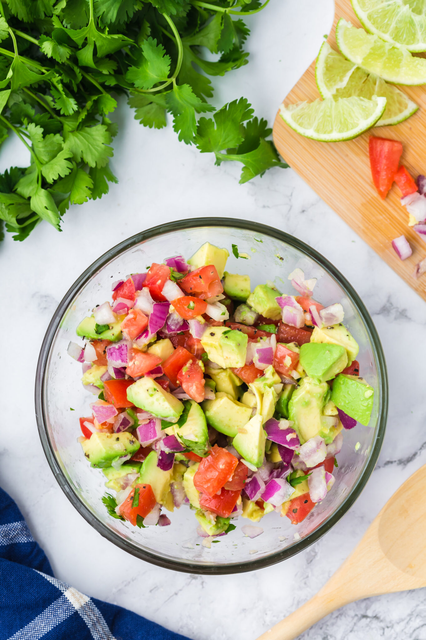 Avocado Salsa Recipe (Avocado Pico De Gallo) | Urban Cowgirl